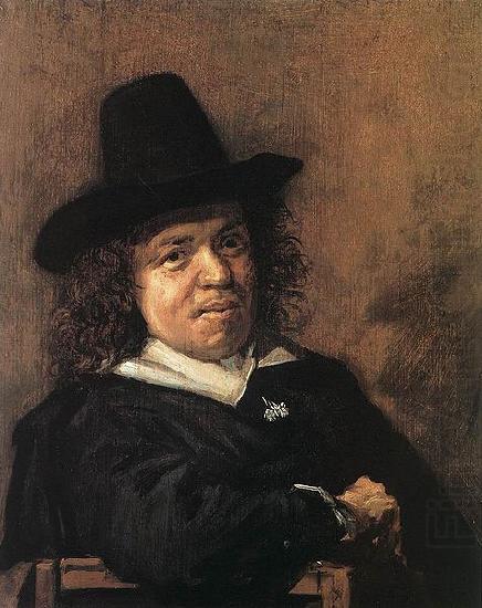 Frans Hals Portrait of Frans Jansz. Post china oil painting image